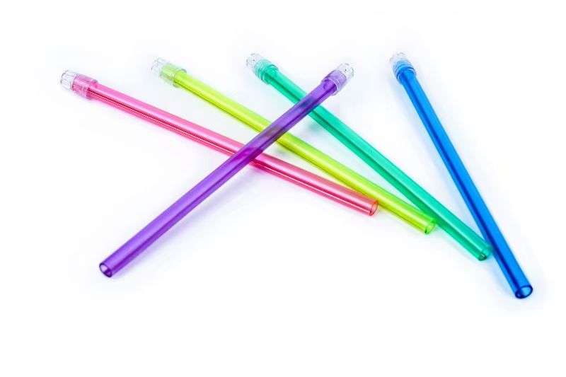 100Pcs Disposable Saliva Ejector Suction Tips (removable tip)