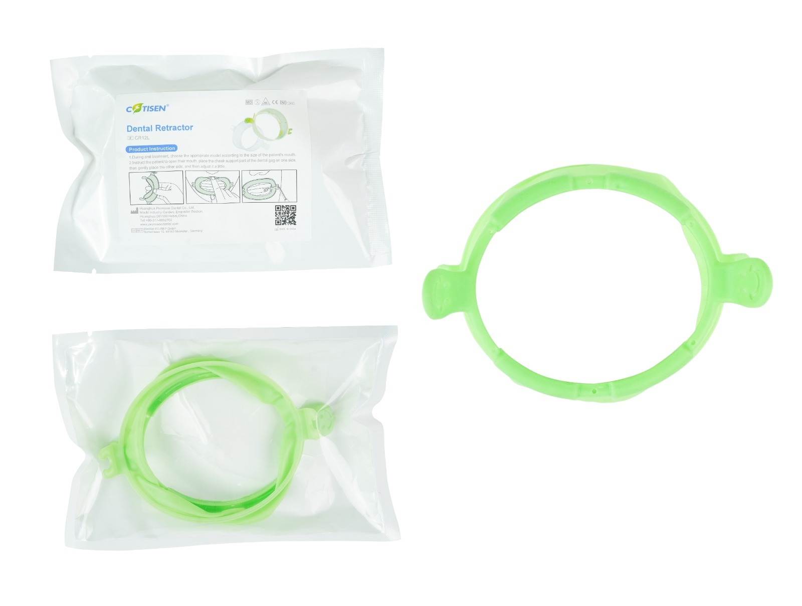 optragate silicon retractor ( large , medium . small )