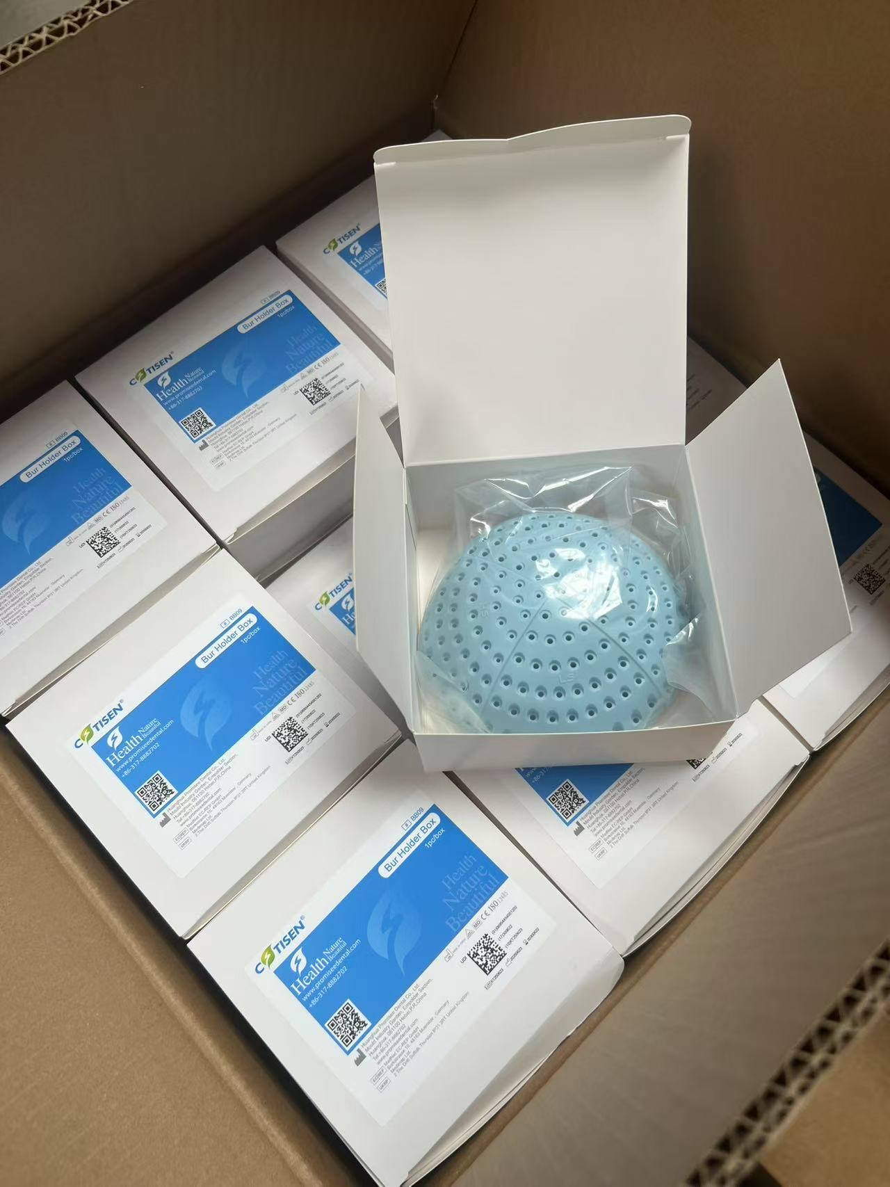 Autoclavable burs stand